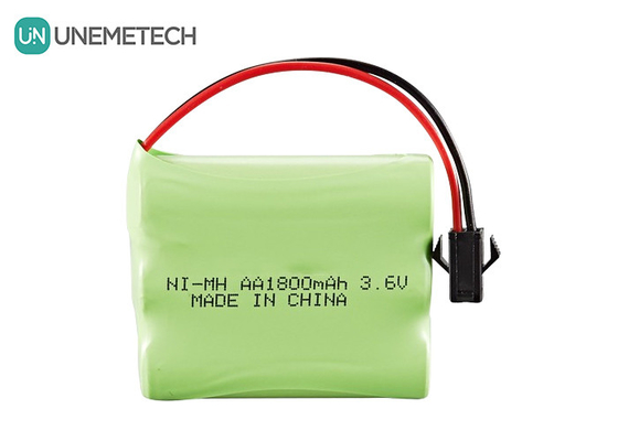 3.6V NiMH-accu's 1800mAh Oplaadbare AA-accu's voor afstandsbediening speelgoedwagen