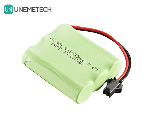 3.6V NiMH-accu's 1800mAh Oplaadbare AA-accu's voor afstandsbediening speelgoedwagen