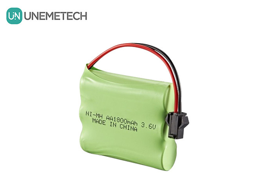 3.6V NiMH-accu's 1800mAh Oplaadbare AA-accu's voor afstandsbediening speelgoedwagen