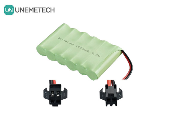 7.2V NiMH-accu's 1800mAh Nickelmetalhydride-accu's voor afstandsbediende voertuigen
