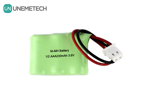 1/2AAA NiMH oplaadbare batterijen 3.6V 230mAh Kolom oplaadbare batterijen