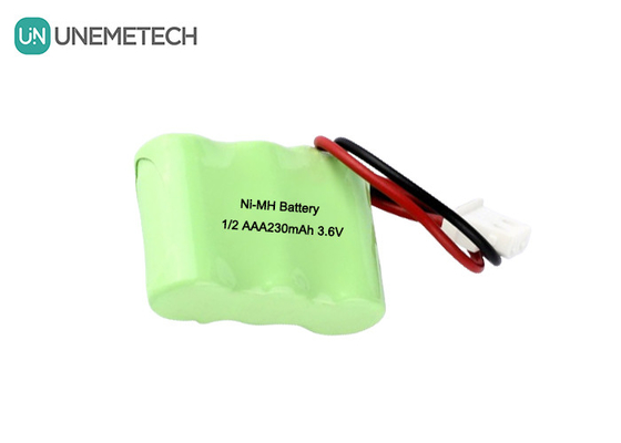 1/2AAA NiMH oplaadbare batterijen 3.6V 230mAh Kolom oplaadbare batterijen