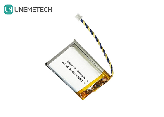 3.7V oplaadbare Li-polymerbatterij 103040 1200 mAh voor medisch apparaat en LED-lamp