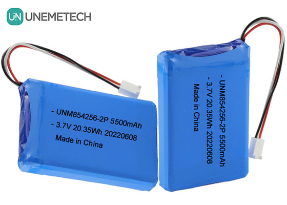 3.7V Li Poly oplaadbare batterijen Pack 854256 2P 5500mAh Batterijen voor industriële apparatuur