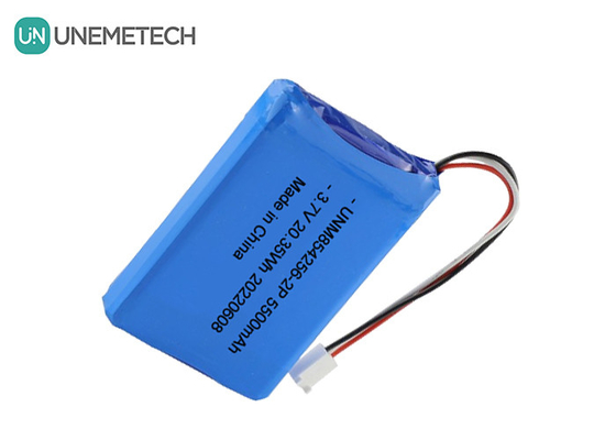 3.7V Li Poly oplaadbare batterijen Pack 854256 2P 5500mAh Batterijen voor industriële apparatuur