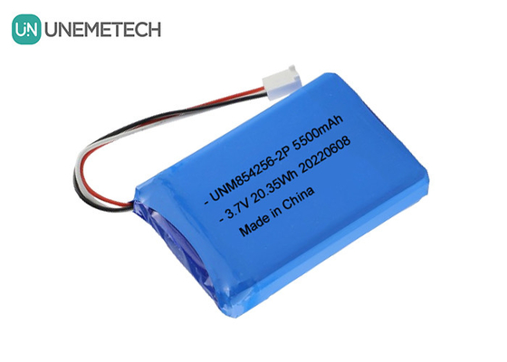 3.7V Li Poly oplaadbare batterijen Pack 854256 2P 5500mAh Batterijen voor industriële apparatuur