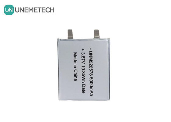 526578 3.87V Hoogspannings LiPo-accu 5000mAh 4.45V Charge Spanning Voor Power Bank