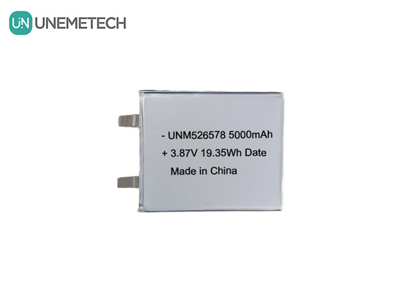 526578 3.87V Hoogspannings LiPo-accu 5000mAh 4.45V Charge Spanning Voor Power Bank