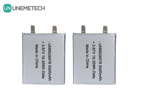 526578 3.87V Hoogspannings LiPo-accu 5000mAh 4.45V Charge Spanning Voor Power Bank