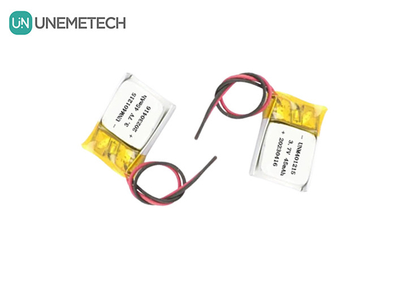 Ultra dunne Lithium Polymer Battery 401215 3.7V 45mAh Li Po Battery voor GPS Tracker