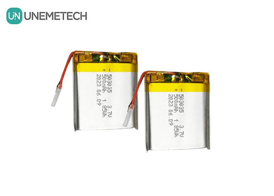 500 mAh Lithium Polymer Battery 503035 3.7V LiPo oplaadbare batterij voor draagbare elektronica