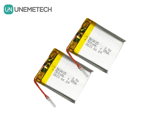 500 mAh Lithium Polymer Battery 503035 3.7V LiPo oplaadbare batterij voor draagbare elektronica