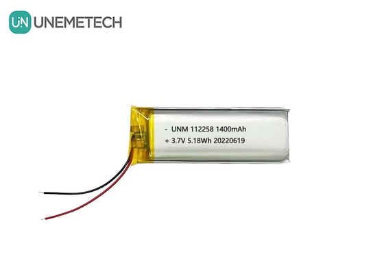 3.7V Li-ion oplaadbare batterij 1400mAh 112258 voor draagbare powerbank