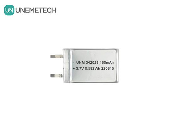 Bluetooth-batterij 160mAh 3.7V oplaadbare lithium-polymer-ionbatterij 342028 voor tracker