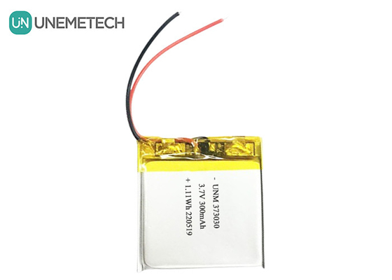 3.7V 300mAh LiPo oplaadbare batterij 373030 voor Bluetooth-luidspreker