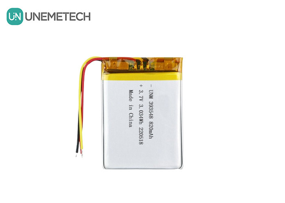 Lithiumpolymerbatterij 3.7V 820mAh 393548 Lipo oplaadbare batterij voor elektronische borstpomp