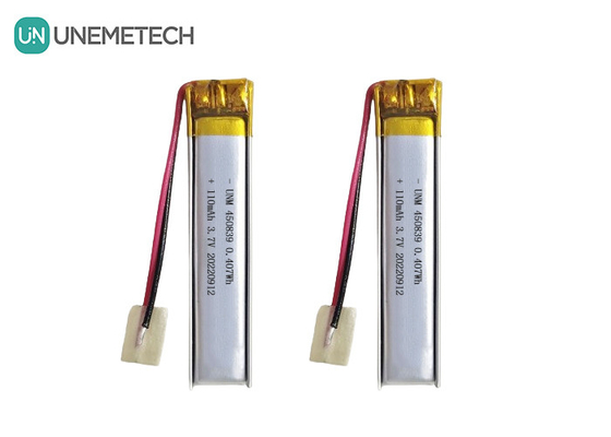 Precisieontwerp 3.7V 110mAh LiPo-batterij oplaadbare lithium-polymerbatterij 450839