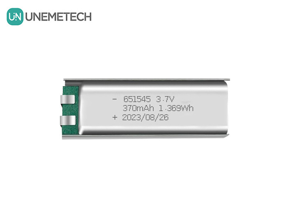 3.7V 370mAh 651545 Oplaadbare lithium-li-ion-polymerbatterij voor digitale producten