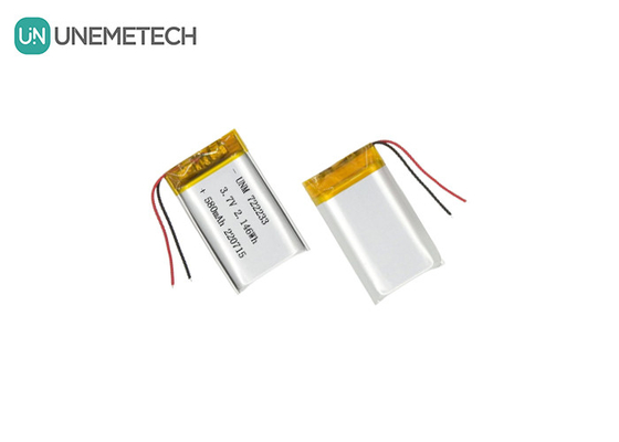 Lithiumpolymerbatterijen 722233 3.7V 580mAh LiPo-batterijen uit China