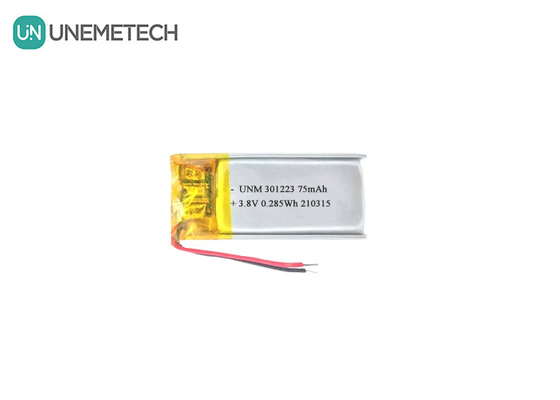 3.8V 75mAh Lithium Ion Polymer Battery 321223 Kleine Lipo-batterij voor elektronische pen