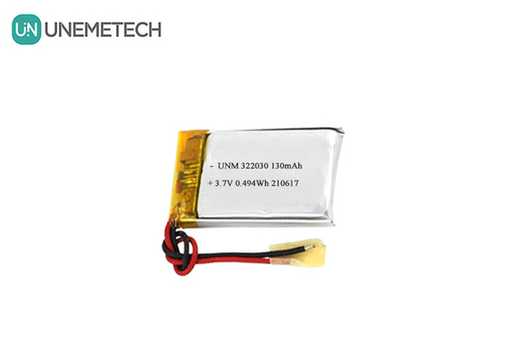 322030 Oplaadbare Li-polymerbatterij 3.7V 130mAh Lipo-batterij voor fitnesstracker