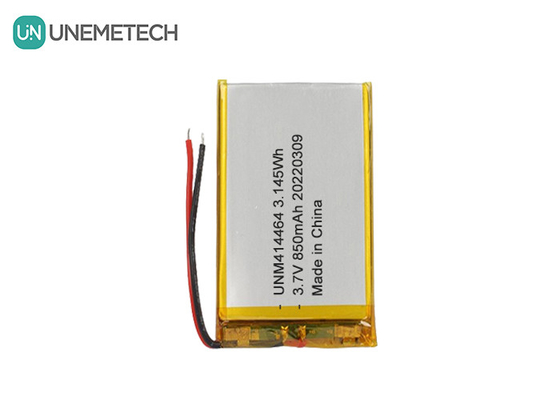 3.7V 850mAh oplaadbare LiPo-batterij 414464 zakbatterij voor tafellamp
