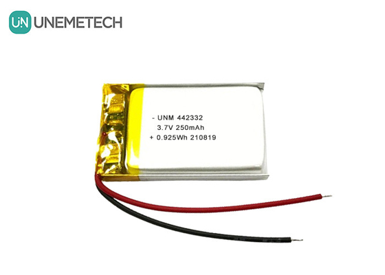 3.7V 250mAh Lipo oplaadbare batterij 442332 Voor draagbare elektronische weegschaal