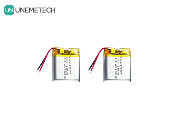 Oplaadbare Li-Ion Lithium Polymer Battery 3.7V 165mAh 472023 MP3 Player Battery