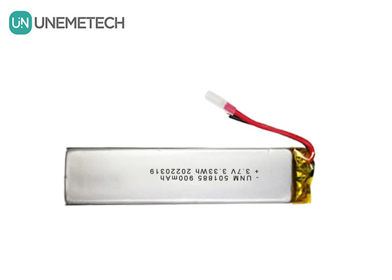 3.7V 900mAh Lipo-batterij Rechthoekige Lithium Polymer-batterij 501885 Voor miniatuur Cemera