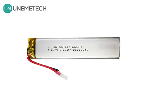 3.7V 900mAh Lipo-batterij Rechthoekige Lithium Polymer-batterij 501885 Voor miniatuur Cemera