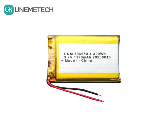 3.7V 1170mAh naadloze integratie Lipo oplaadbare batterij 504050 Voor elektrische gereedschappen
