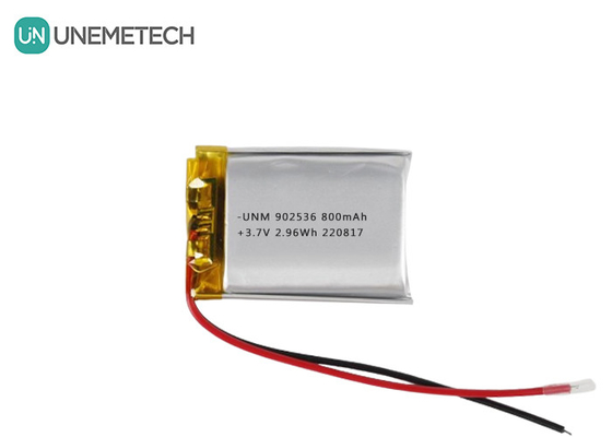 3.7V 800mAh Li-ion-polymerbatterij 902536 Oplaadbare zakbatterij voor Gamepad