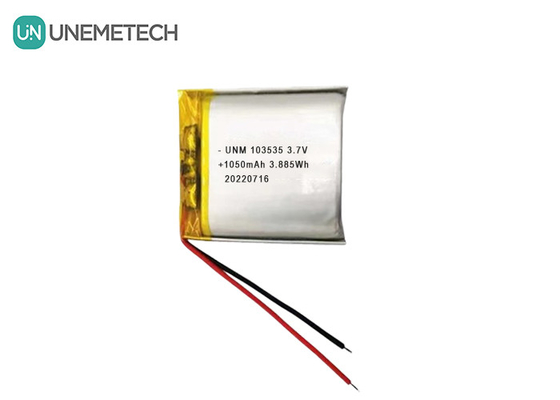 3.7V 1050mAh Custom Compact Design Lipo Battery 103535 Voor miniatuurprojectoren