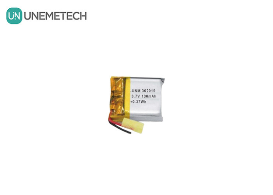 3.7V 100mAh kleine lithium-polymerbatterij 362019 voor draadloze headset