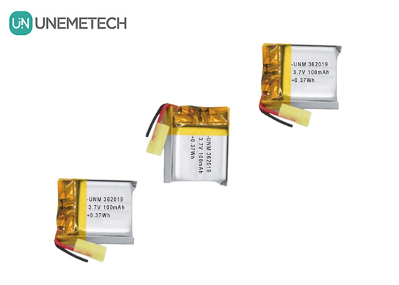 3.7V 100mAh kleine lithium-polymerbatterij 362019 voor draadloze headset
