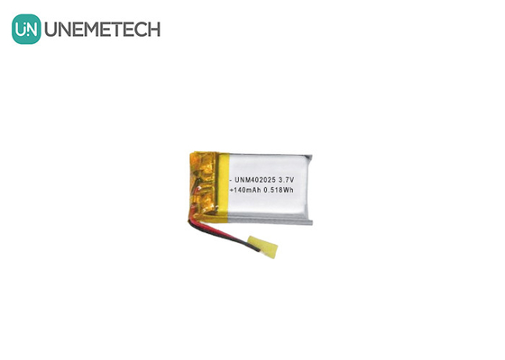 3.7V 140mAh 402025 Oplaadbare batterij Lipo-batterij voor compacte masseurs