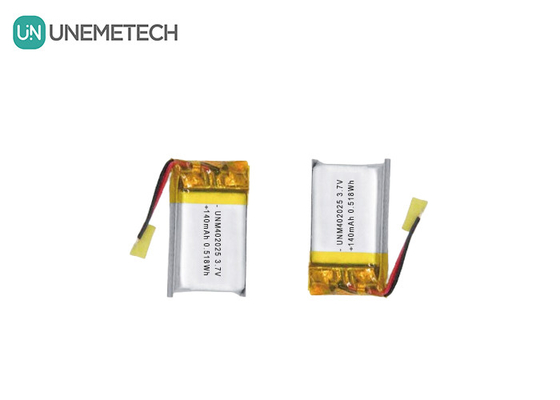3.7V 140mAh 402025 Oplaadbare batterij Lipo-batterij voor compacte masseurs