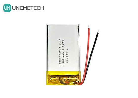 3.7V 500mAh 752035 Advanced Lithium Polymer Battery voor afstandsbediening