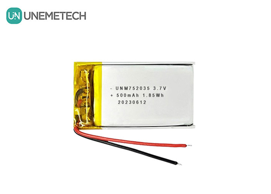 3.7V 500mAh 752035 Advanced Lithium Polymer Battery voor afstandsbediening