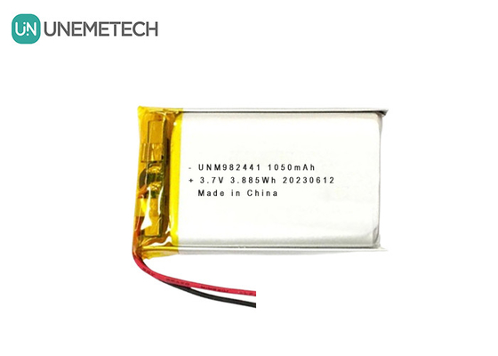 OEM ODM Op maat gemaakt 3.7V 1050mAh Li-ion Polymer Battery 982441 voor Intelligent Doorbell