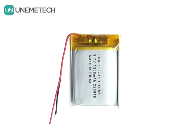 3.7V 1200mAh oplaadbare flexibele LiPo-batterij 112735 voor elektronische tablets
