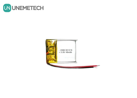 3.8V 48mAh Hoogspannings kleine lithium-polymerbatterij 361215 voor RFID-apparaten