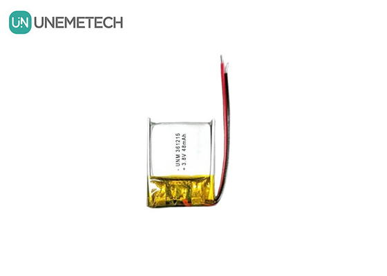 3.8V 48mAh Hoogspannings kleine lithium-polymerbatterij 361215 voor RFID-apparaten