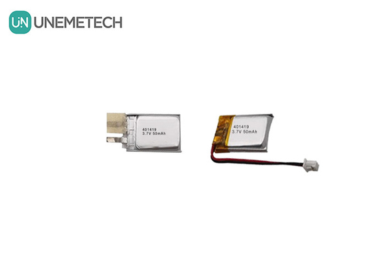 3.7V 50mAh kleine lithium-polymerbatterij 401419 voor kleine elektronische apparaten
