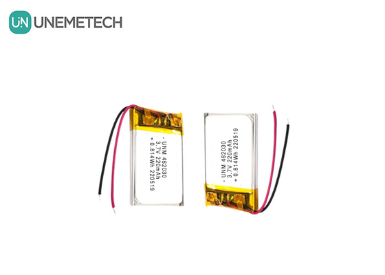 3.7V 220mAh 462030 Certificaat Oplaadbare lithium-polymerbatterij voor LED-lampen