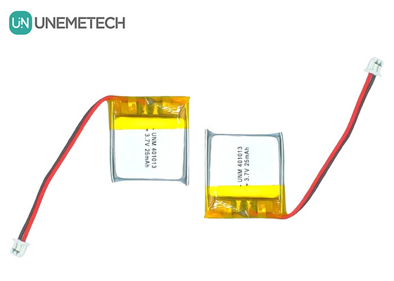 3.7V 25mAh 401013 Oplaadbare Ultra Thin Slim Lithium Polymer Battery voor Smart Glasses