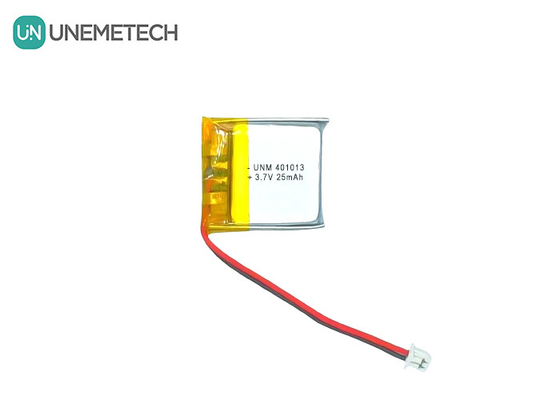 3.7V 25mAh 401013 Oplaadbare Ultra Thin Slim Lithium Polymer Battery voor Smart Glasses