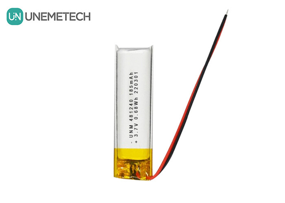 3.7V 185mAh 481240 Lithium-ion en Lithium-polymer batterij voor auto DVR's