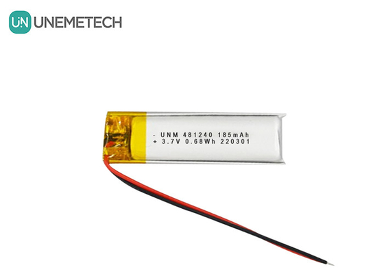 3.7V 185mAh 481240 Lithium-ion en Lithium-polymer batterij voor auto DVR's
