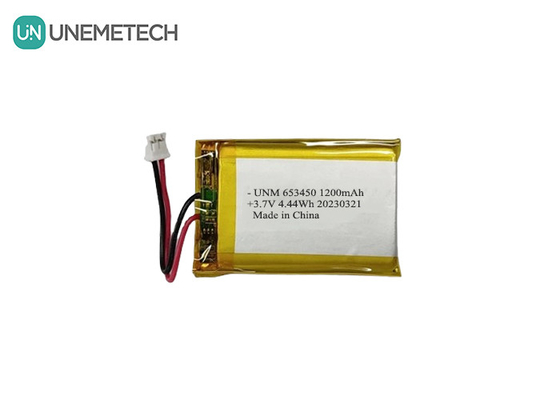 3.7V 1200mAh snel opladen Lithium Polymer Battery 653450 voor digitale camera's